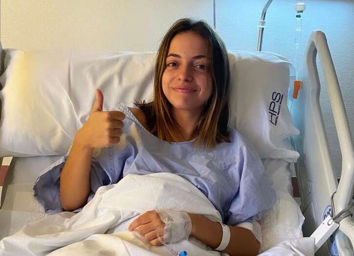 La joven jugadora Silke Suárez/TA.